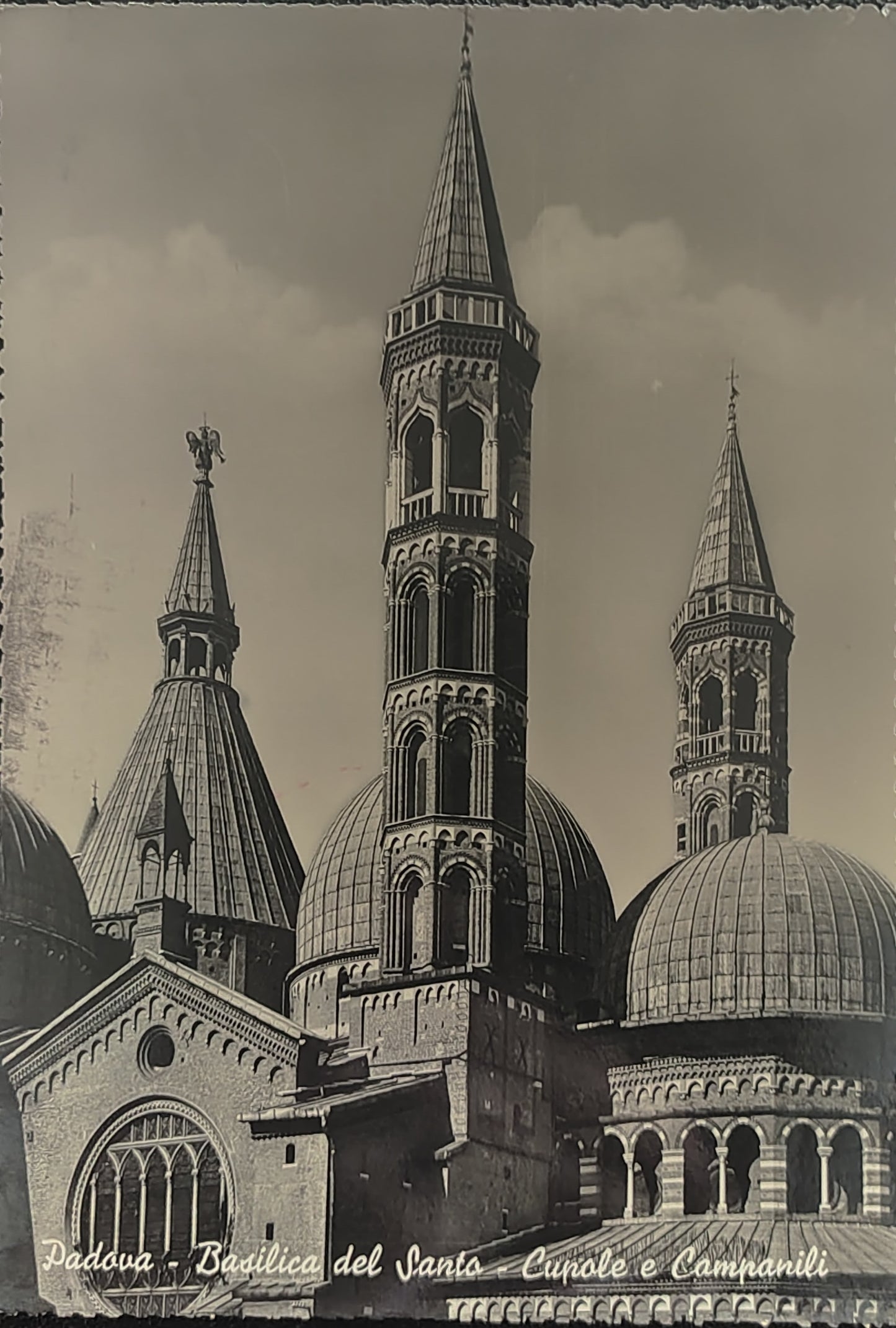 PADOVA - BASILICA DEL SANTO-CUPOLE E CAMPANILI - V1956 - FG