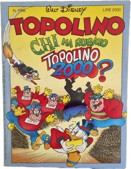 TOPOLINO N. 1998 - 13 MARZO 1994