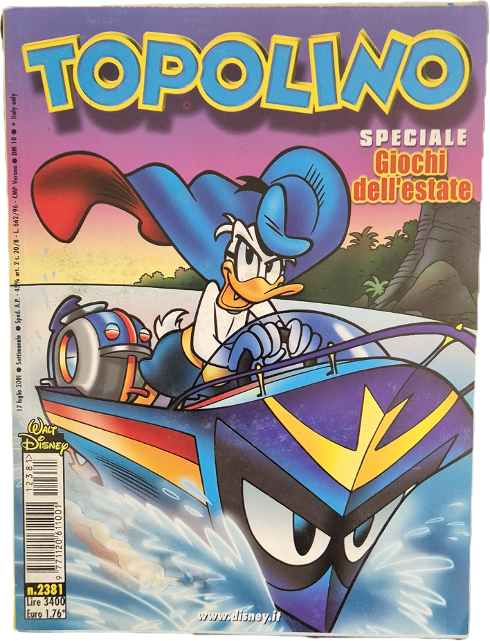 TOPOLINO N. 2381 - 17 LUGLIO 2001