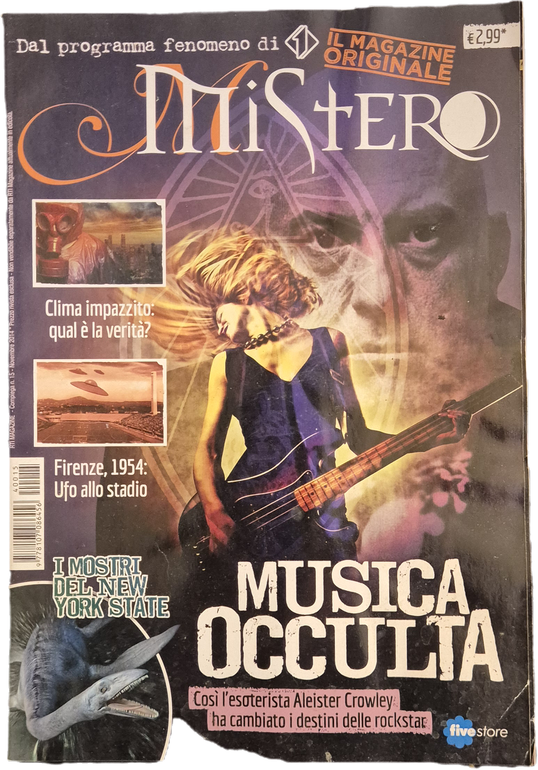 MISTERO N. 15 NOVEMBRE 2014 - MUSICA OCCULTA