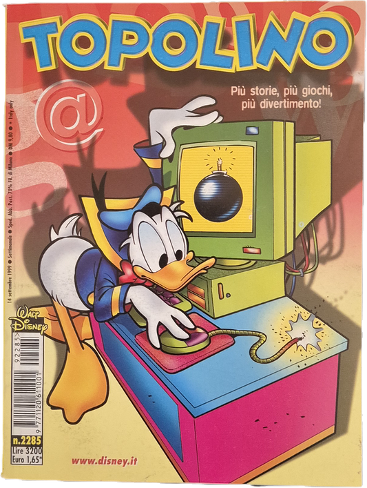 TOPOLINO N. 2285 - 14 SETTEMBRE 1999