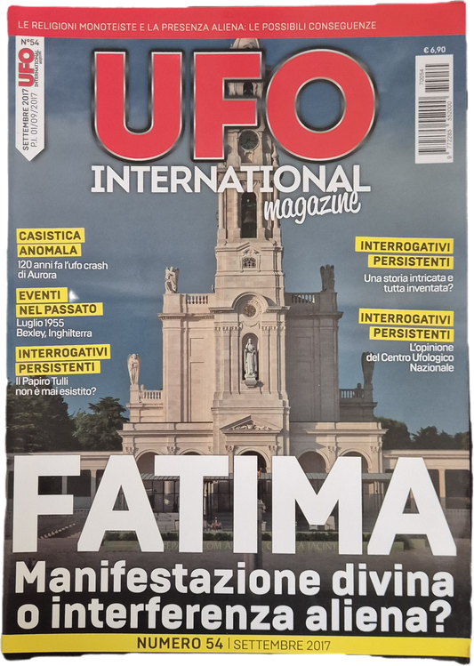 UFO INTERNATIONAL MAGAZINE N. 54 - FATIMA