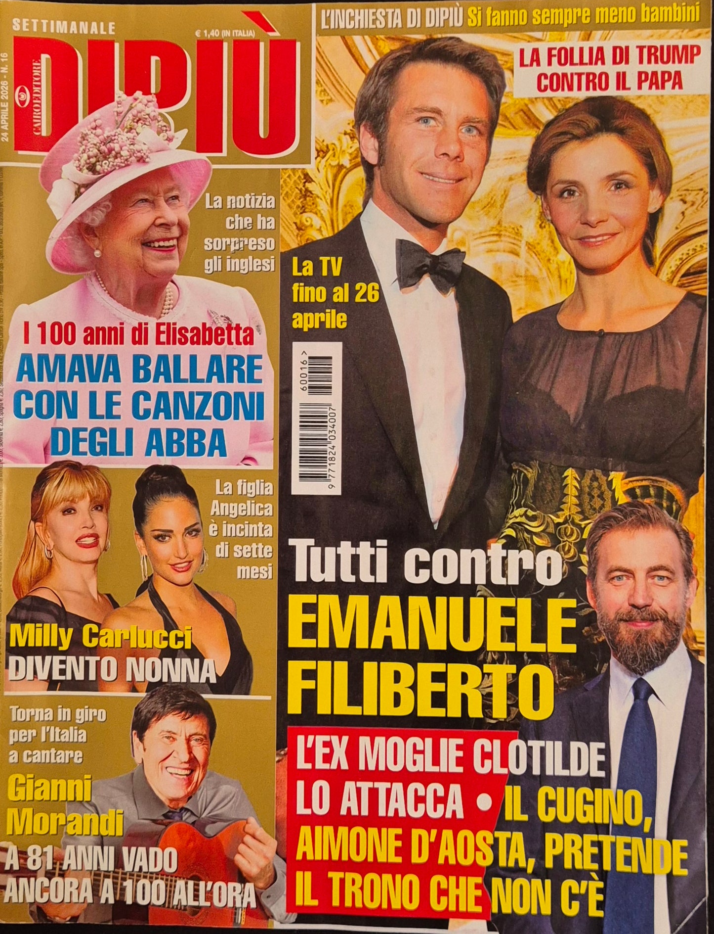 DI PIU' 24 APRILE 2026 - SAVOIA- CARLUCCI-OUTLET DEL LIBRO