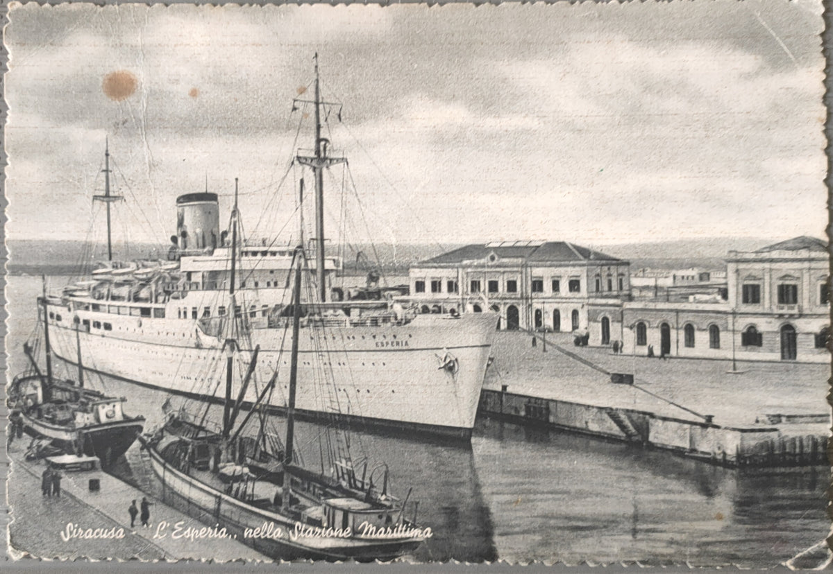 SIRACUSA - L' ESPERIA - V1959 - FG