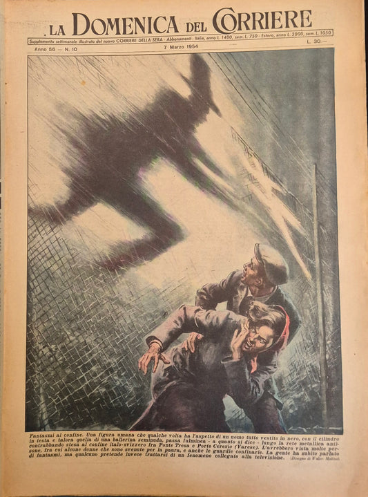DOMENICA DEL CORRIERE N. 10 - 7 MARZO 1954