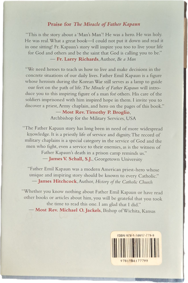 THE MIRACLE OF FATHER KAPAUN- ROY WENZL - ENGLISH TEXT