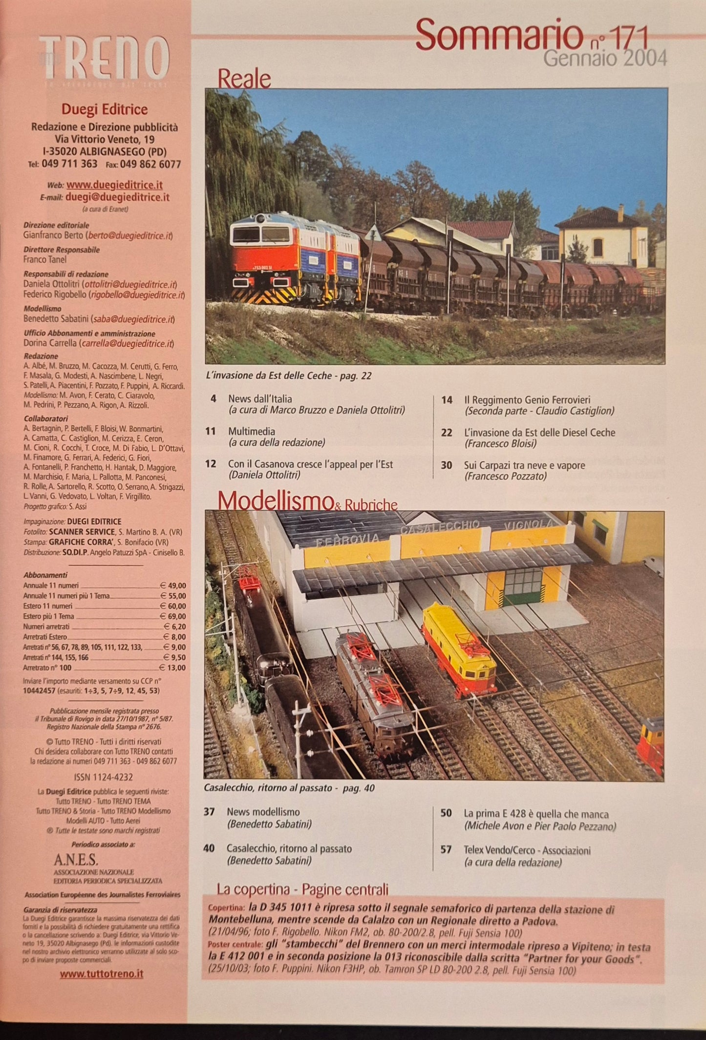 TUTTO TRENO N. 171 - GENNAIO 2004