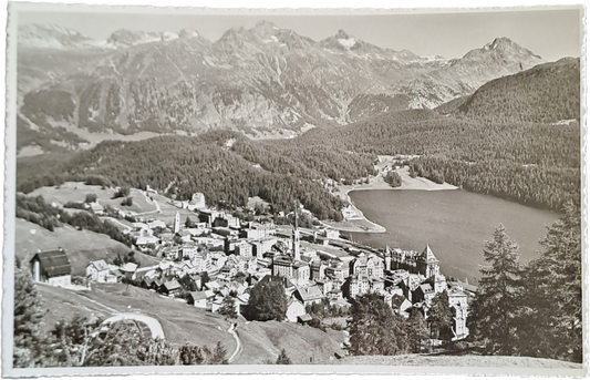 St. MORITZ - PANORAMA - V1952 - FP