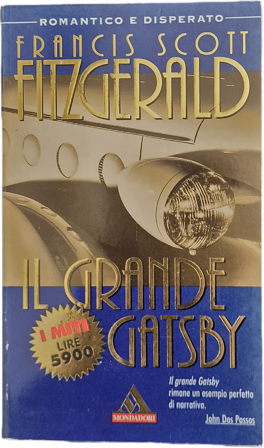 IL GRANDE GATSBY - F. SCOTT FITZGERALD - MONDADORI 1996 - OUTLET DEL LIBRO