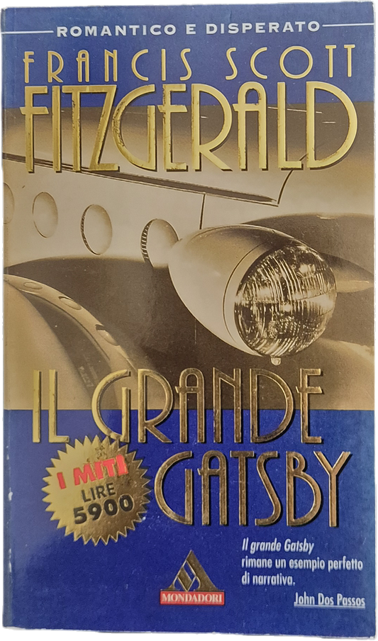 IL GRANDE GATSBY - F. SCOTT FITZGERALD - MONDADORI 1996 - OUTLET DEL LIBRO