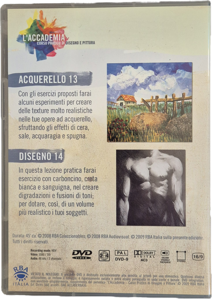L'ACCADEMIA. CORSO PRATICO DI DISEGNO E PITTURA N. 36