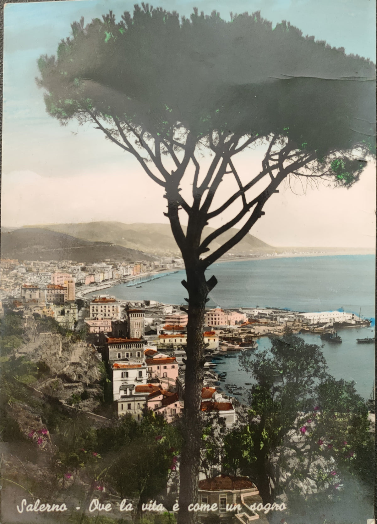 SALERNO -PANORAMA - VSD - ACQUQRELLATA