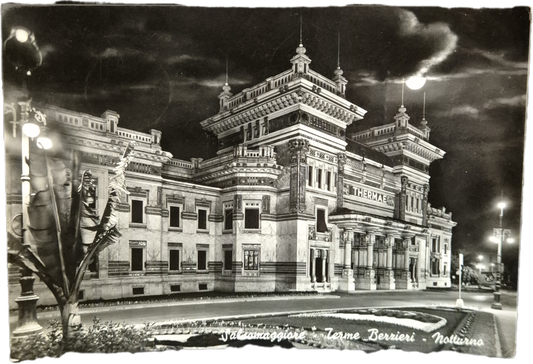 SALSOMAGGIORE - TERME BERZIERI NOTTURNO - V1952 - FG