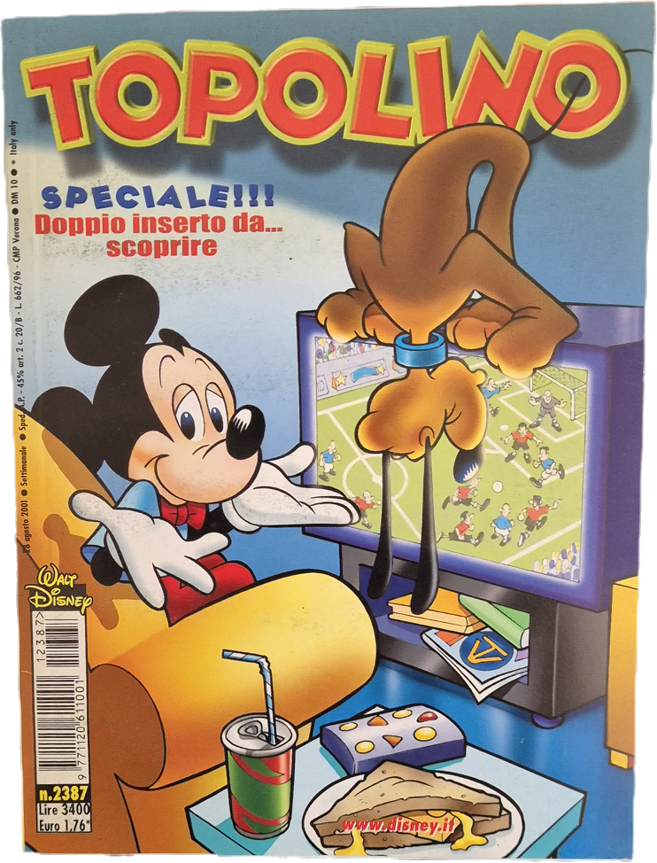 TOPOLINO N. 2387 - 28 AGOSTO 2001