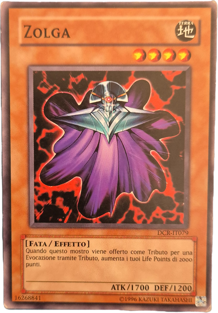 YU-GI-OH - ZOLGA - DCR-IT079