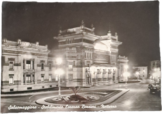 SALSOMAGGIORE - STABILIMENTO LORENZO BERZIERI - NOTTURNO - V1056 - FG