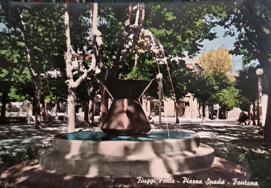 FIUGGI FONTE - PIAZZA SPADA - NV - FG