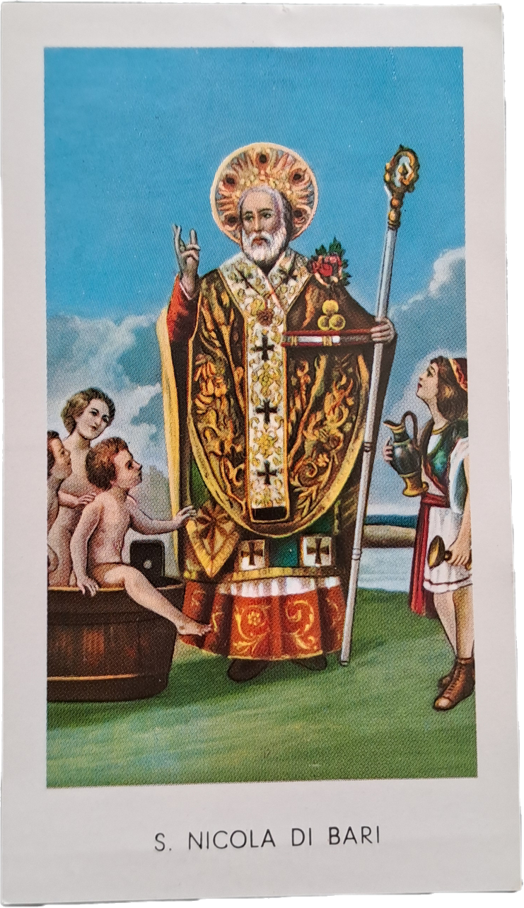 S. NICOLA DI BARI - HOLY CARD