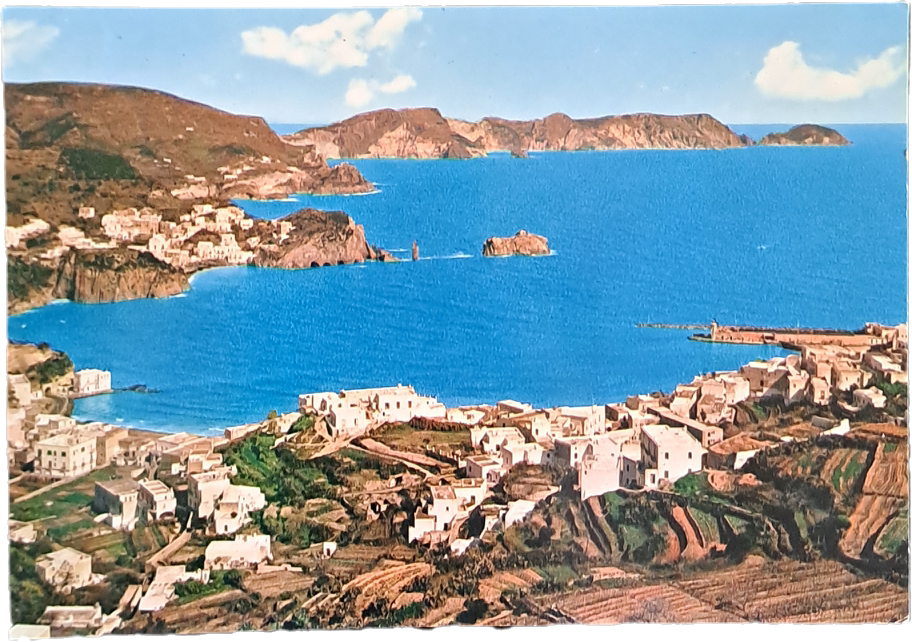 PONZA - PANORAMA E RADA - VSD - FG