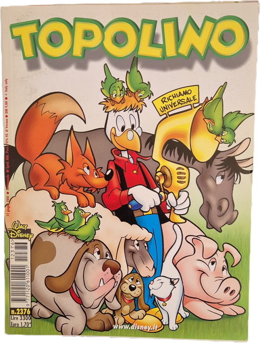 TOPOLINO N. 2376 - 12 GIUGNO 2001