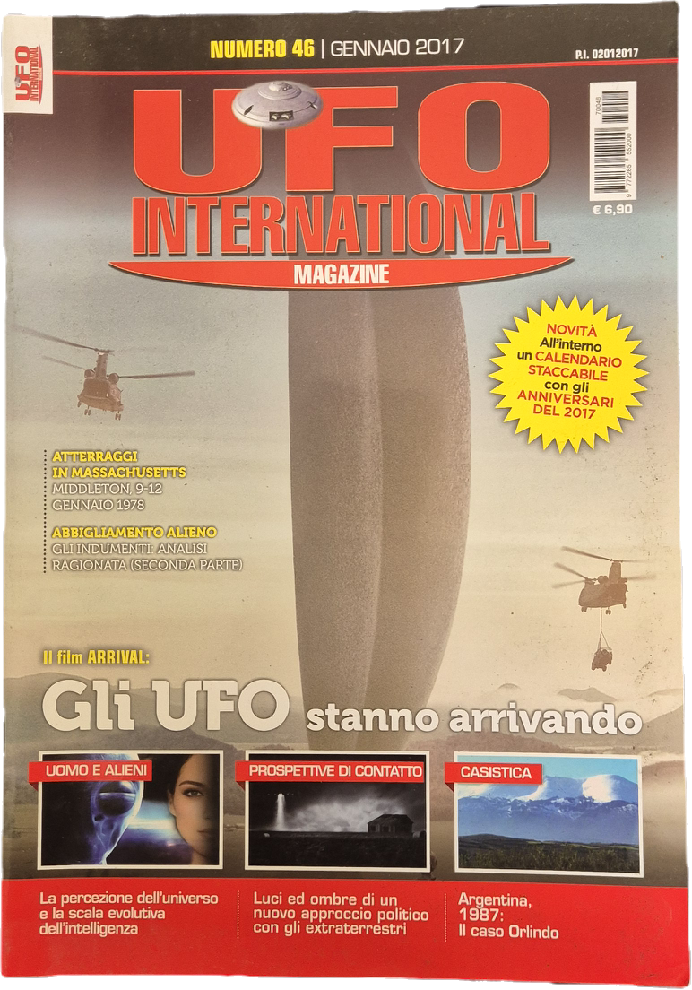 UFO INTERNATIONAL MAGAZINE N. 46 - GLI UFO STANNO ARRIVANDO