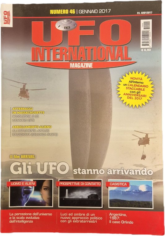 UFO INTERNATIONAL MAGAZINE N. 46 - GLI UFO STANNO ARRIVANDO