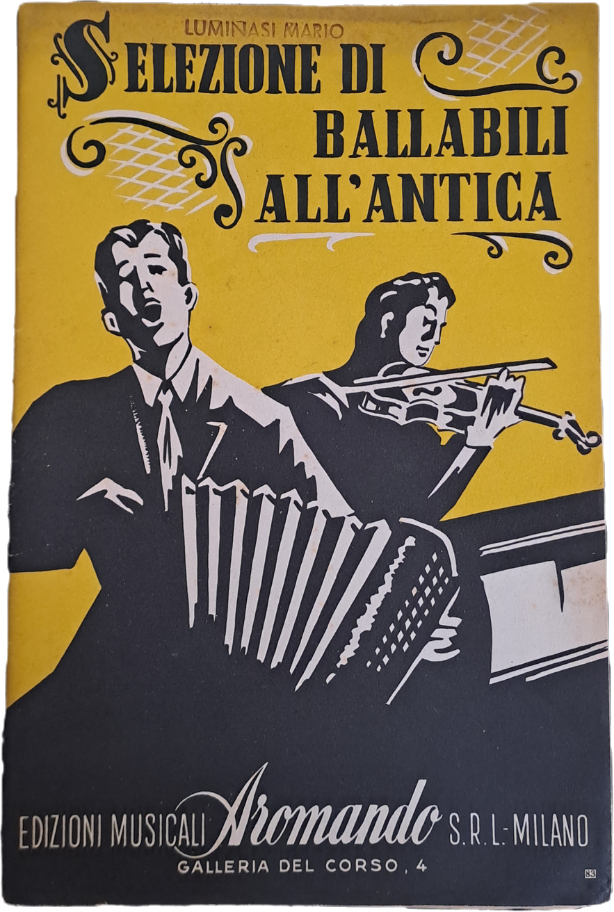 SELEZIONE BALLABILI ALL'ANRICA-14 BRANI - SPARTITO-SHEET MUSIC