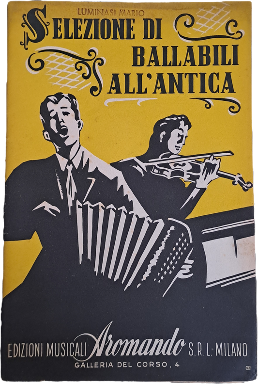 SELEZIONE BALLABILI ALL'ANRICA-14 BRANI - SPARTITO-SHEET MUSIC
