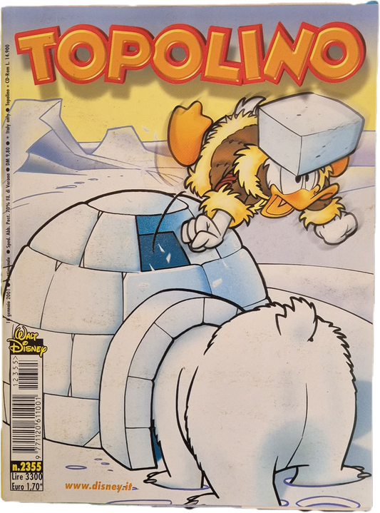 TOPOLINO N. 2355 - 16 GENNAIO 2001