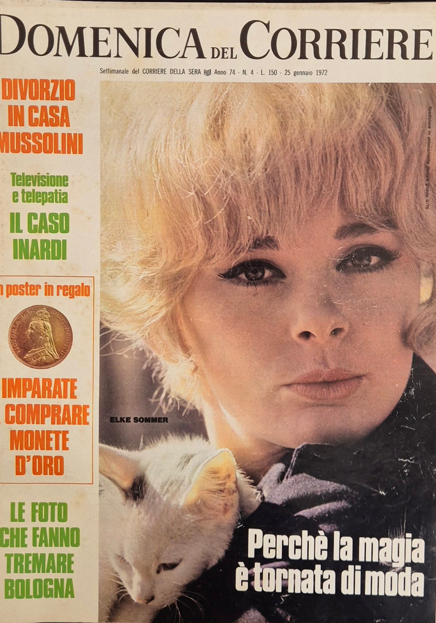 DOMENICA DEL CORRIERE N. 4 - 25 GENNAIO 1972