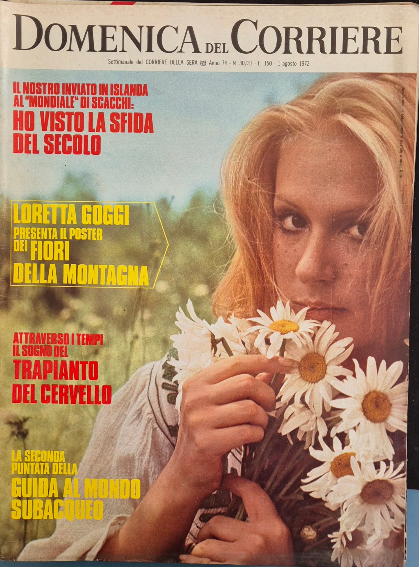 DOMENICA DEL CORRIERE N. 30-31 - 1 AGOSTO 1972