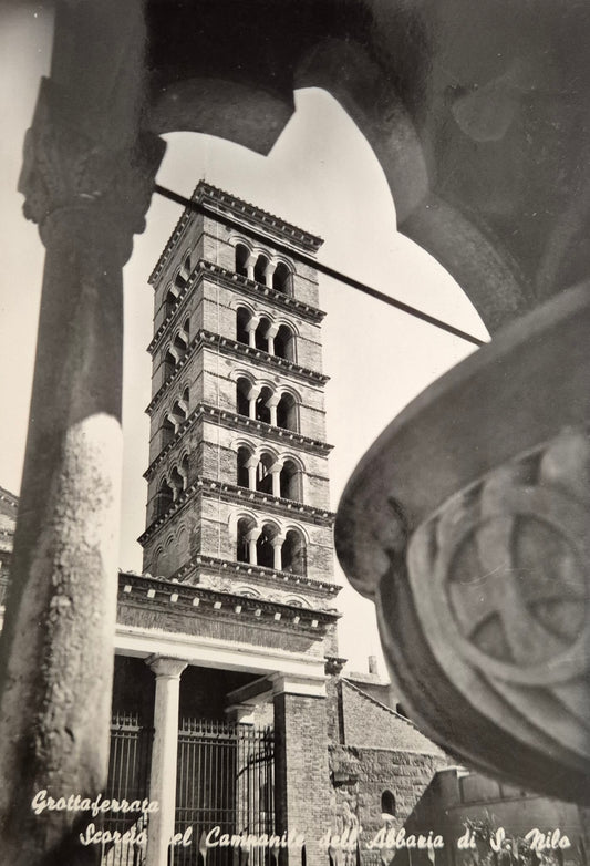 GROTTAFERRATA - CAMPANILE ABBAZIA S. NILO - V198 - FG