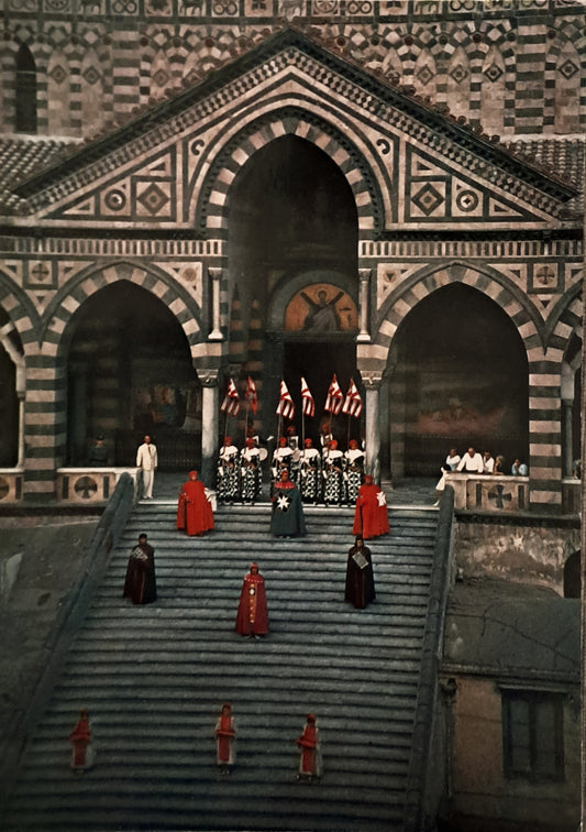 AMALFI - LA CATTEDRALE - COSTUMI SRORI DELLA REPUBBLICA DI AMALFI - NV - FG