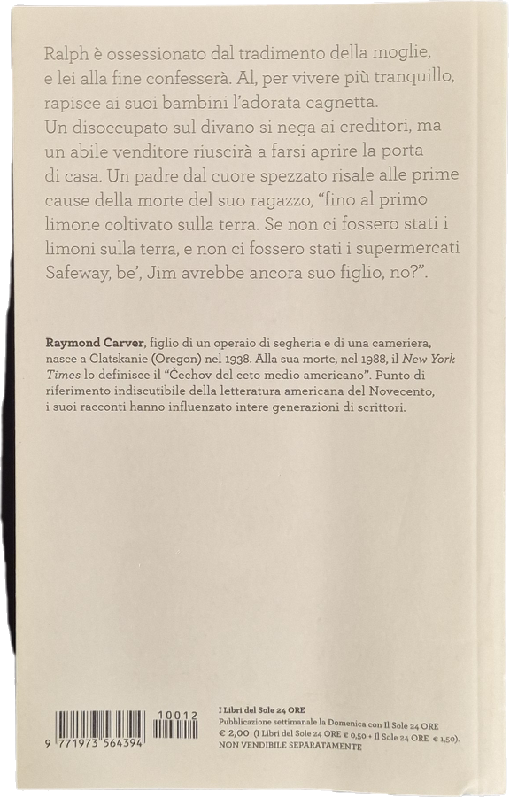 LIMONATA E ALTRI RACCONTI  - RAYMOND CARVER - 2011 - OUTLET DEL LIBRO