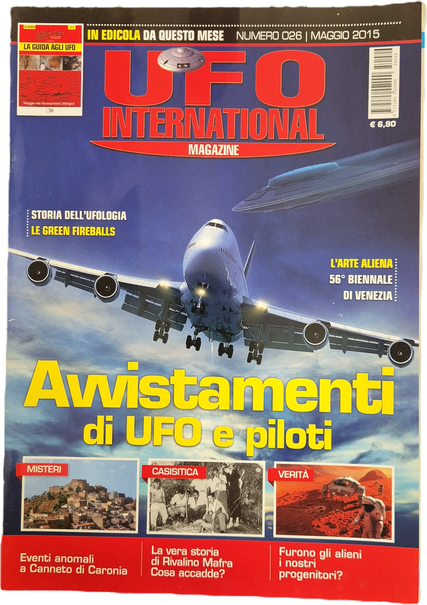 UFO INTERNATIONAL MAGAZINE N. 26 - AVVISTAMENTI DI UFO E PILOTI