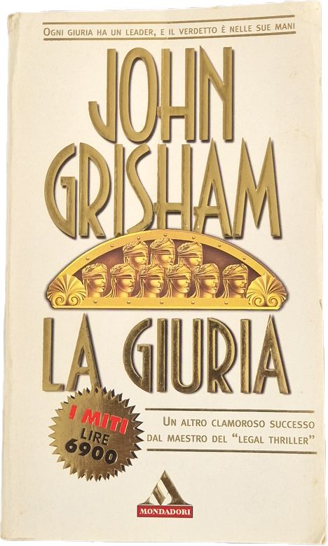 LA GIURIA - JOHN GRISHAM - MONDADORI 1997 - OUTLET DEL LIBRO