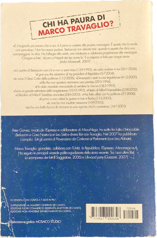 LE MILLE BALLE BLU - PETER GOMEZ e MARCO TRAVAGLIO