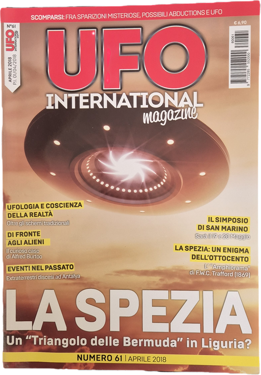 UFO INTERNATIONAL MAGAZINE N. 61 - LA SPEZIA TRIANGOLO BERMUDE ITALIANO