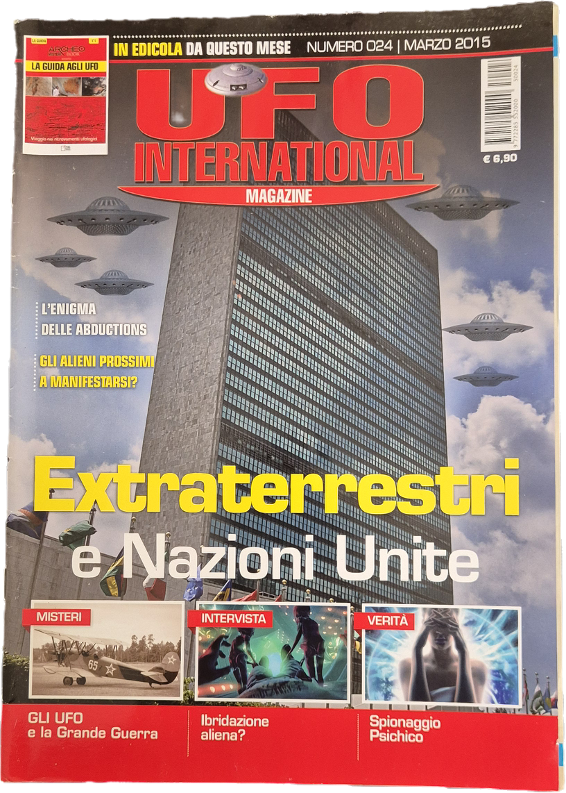 UFO INTERNATIONAL MAGAZINE N. 24 - EXTRATERESTRI E NAZIONI UNITE