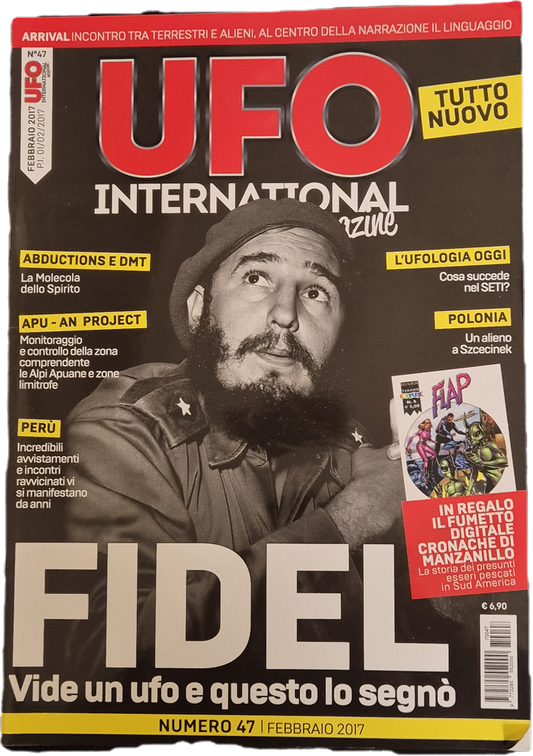 UFO INTERNATIONAL MAGAZINE N. 47 - FIDEL VIDE UN UFO