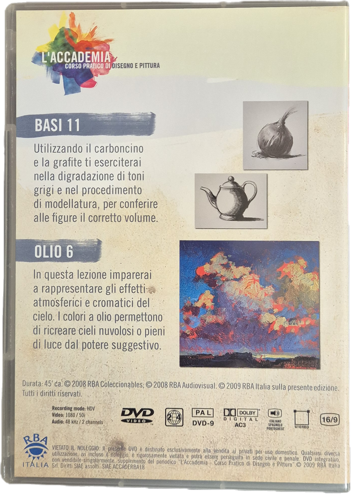 L'ACCADEMIA. CORSO PRATICO DI DISEGNO E PITTURA N. 18