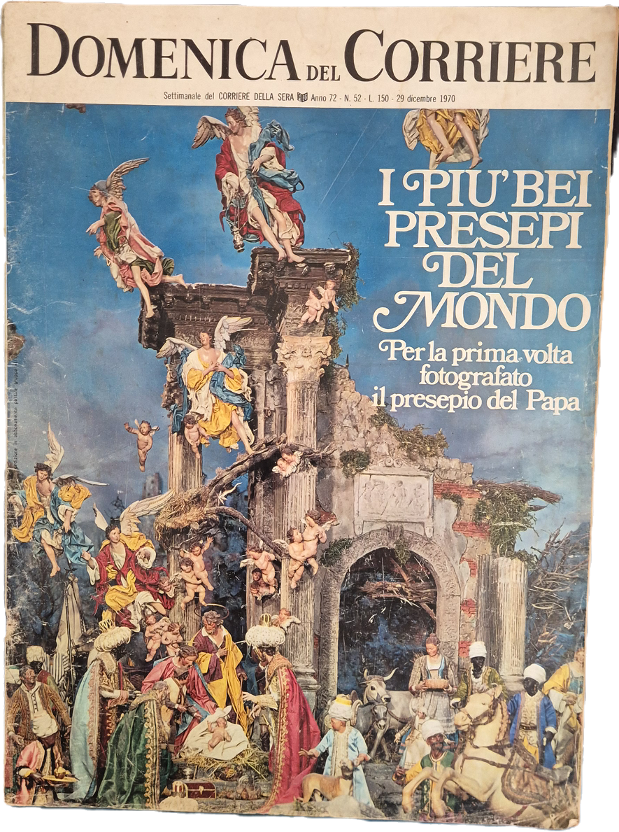 DOMENICA DEL CORRIERE - 29 DICEMBRE 1970 - PRESEPI