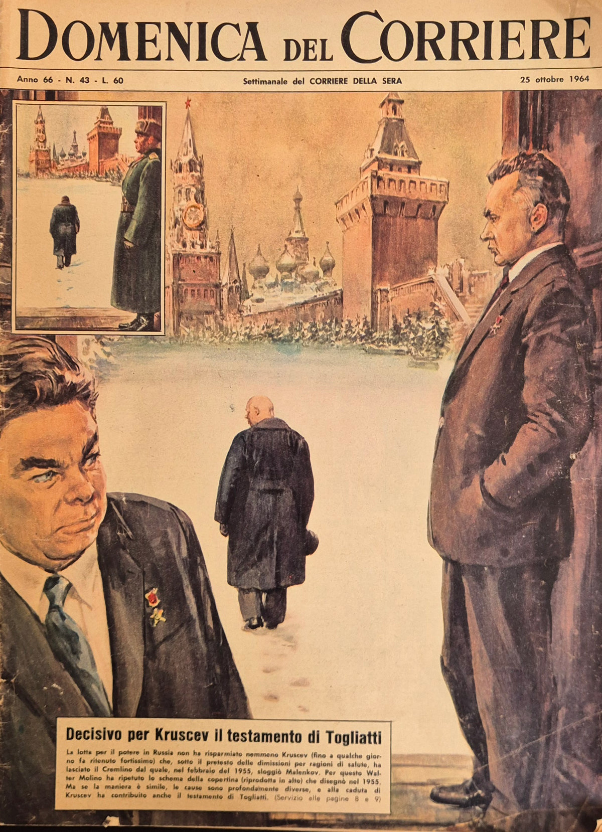 DOMENICA DEL CORRIERE N. 43 - 25 OTTOBRE 1964