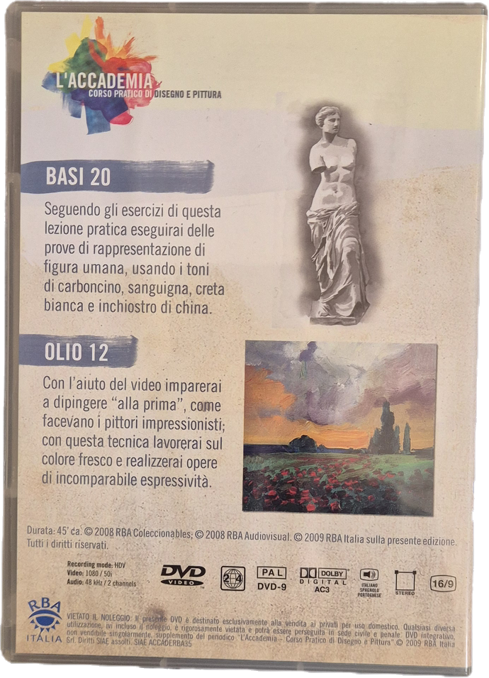 L'ACCADEMIA. CORSO PRATICO DI DISEGNO E PITTURA N. 35
