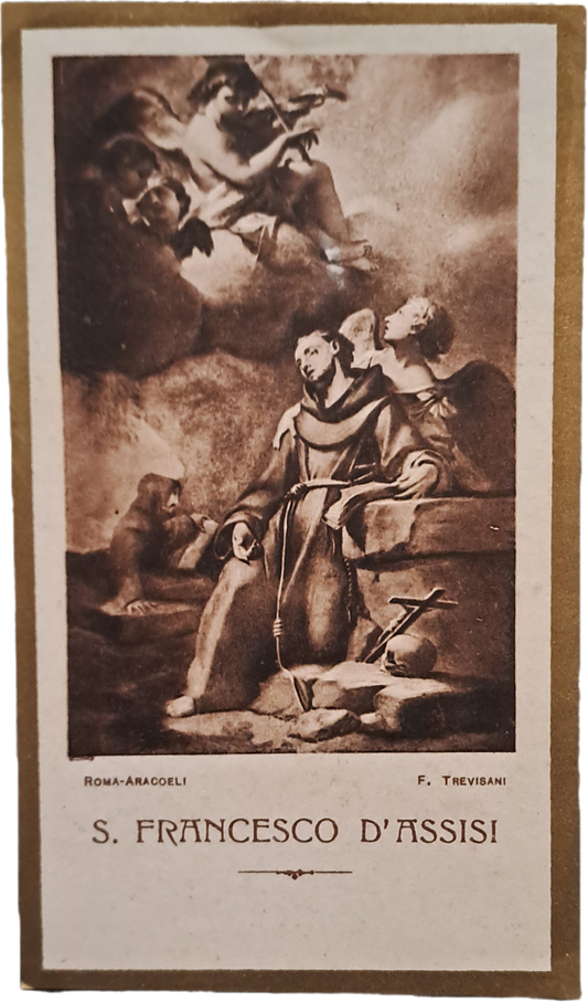 S.FRANCESCO D'ASSISI - HOLY CARD