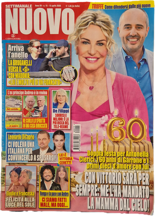 SETTIMANALE NUOVO 15 APRILE 2026 -CLERICI-BRUGANELLI-ELODIE- OUTLET DEL LIBRO