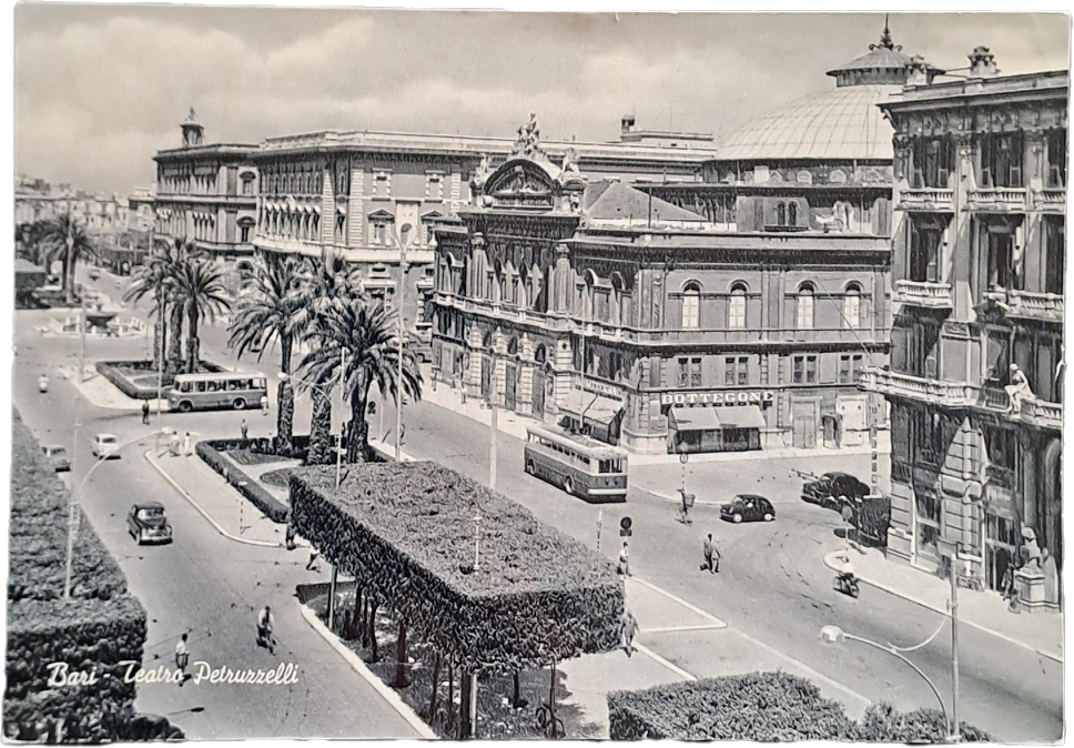 BARI - TEATRO PETRUZZELLI - V1965 - FG