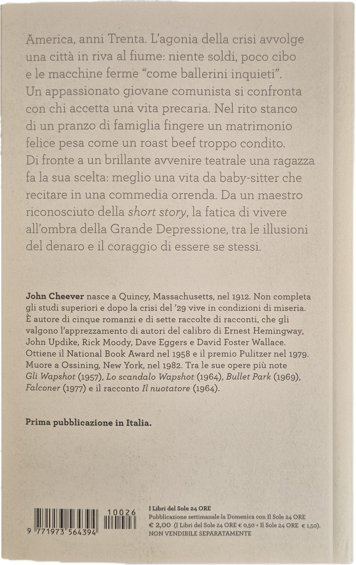 FALL RIVER E ALTRI RACCONTI - JOHN CHEEVER  2011 - OUTLET DEL LIBRO
