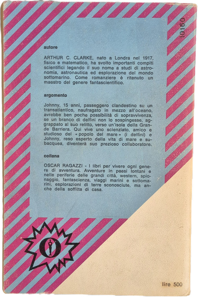 IL POPOLO DEL MARE - ARTHUR R. CLARKE - MONDADORI 1972 - OUTLET DEL LIBRO