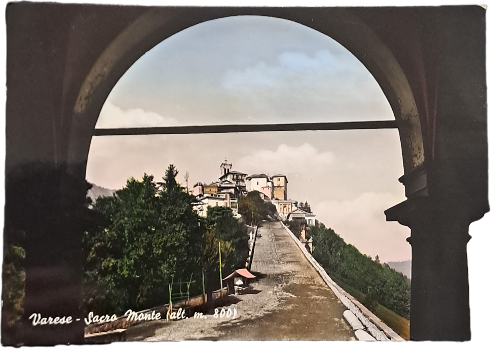 VARESE -SACRO MONTE - VSD - ACQUARELLATA - FG